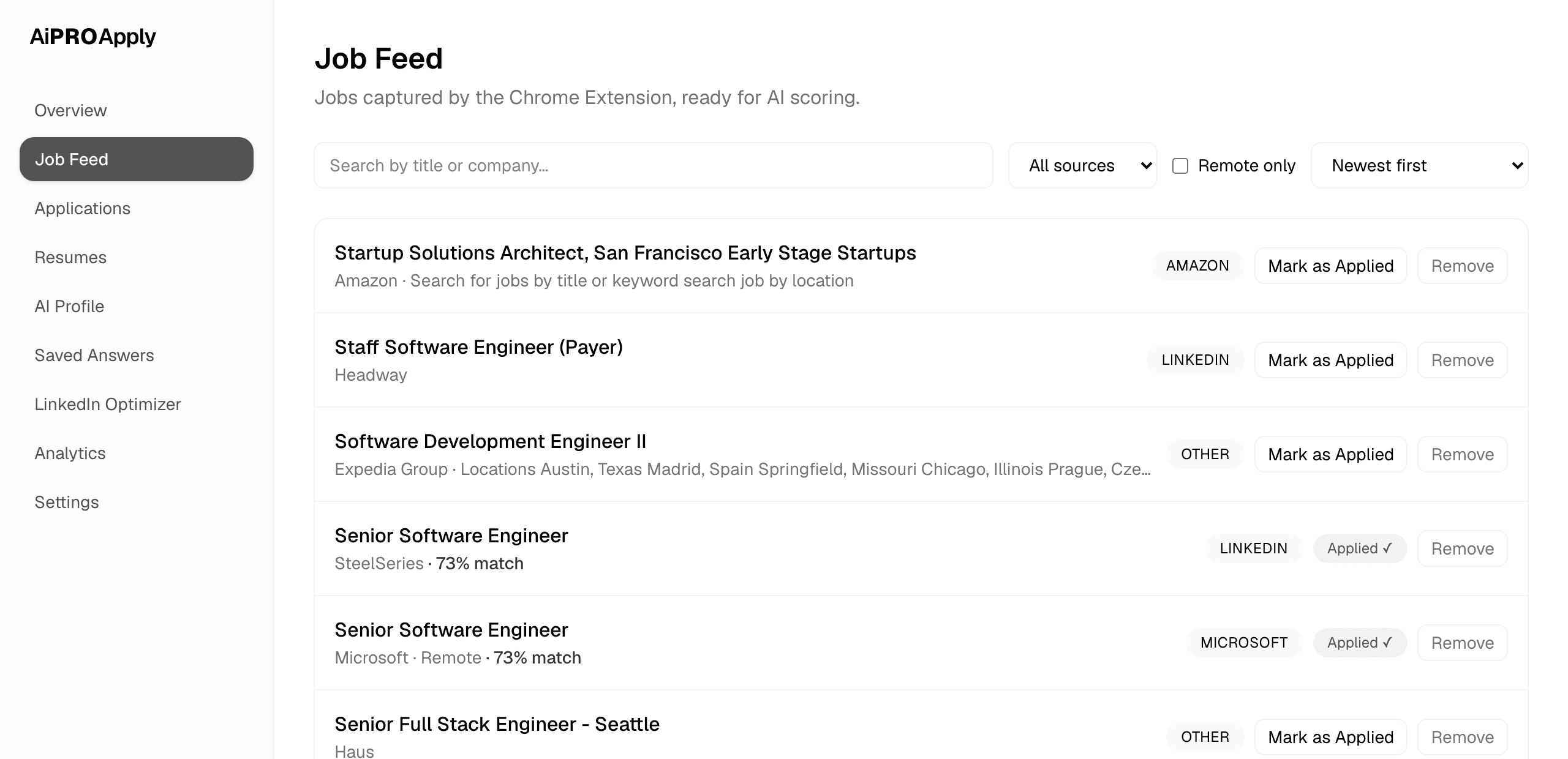 See exactly why a job fits — or doesn't
